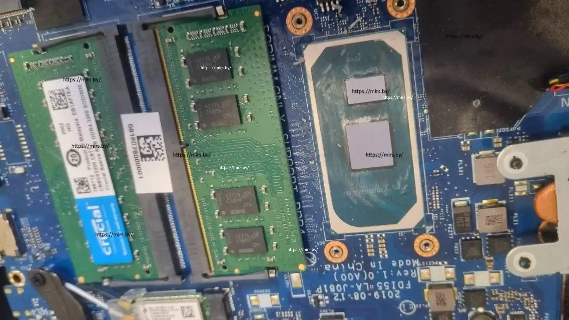 Замена оперативной памяти в ноутбуке Минск Замена оперативной памяти в ноутбуке Минск