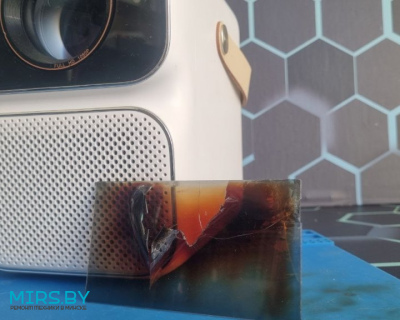 Замена поляризационноого стекла в проекторе Wanbo T6 max