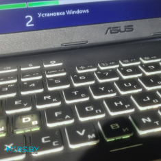 Установка Windows 11 Pro на новый игровой ноутбук ASUS TUF Gaming F16 FX608J в Минске