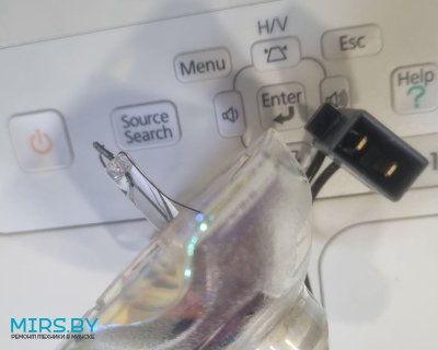 Замена лампы проектор Epson EB-1880
