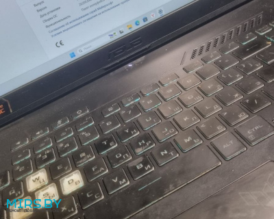 Ремонт игрового ноутбука ASUS TUF Gaming A17 FA707RR в Минске